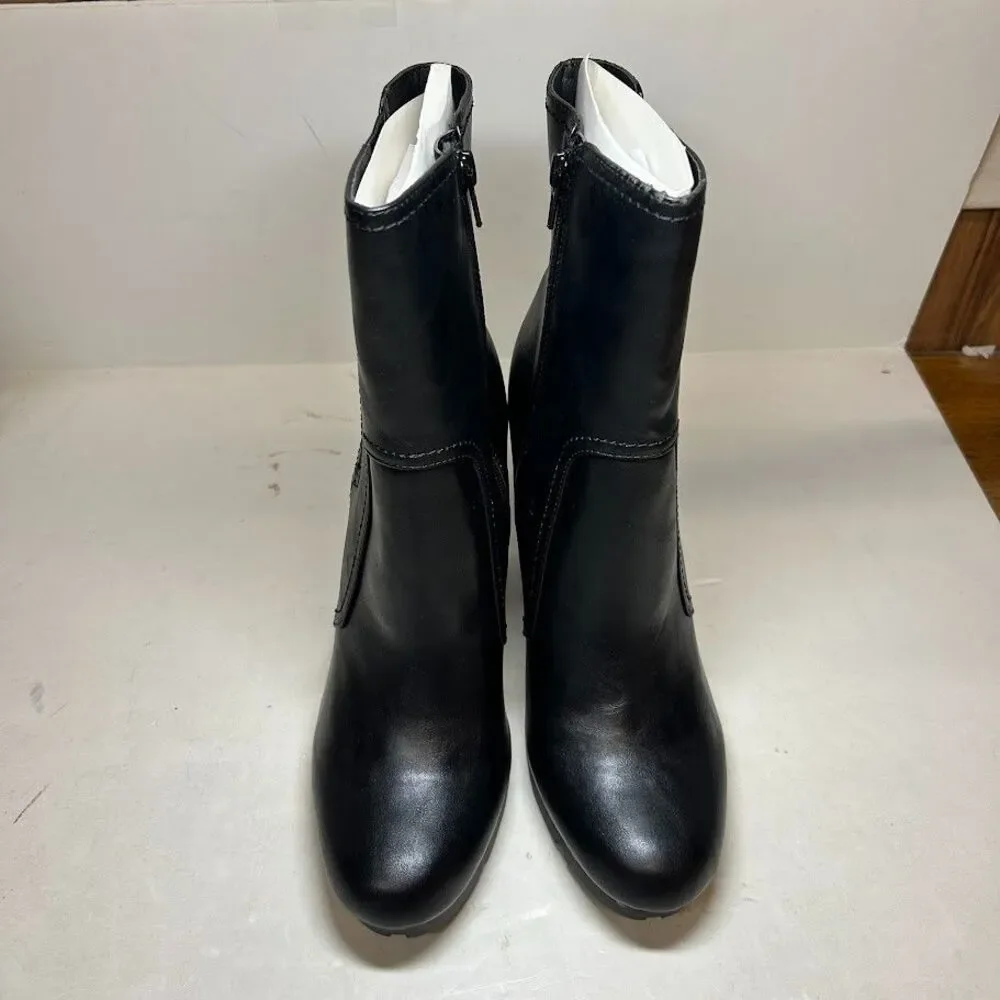 Bar III Womens 10 M Black Graciie High Heeled Platform Boots NIB QK2